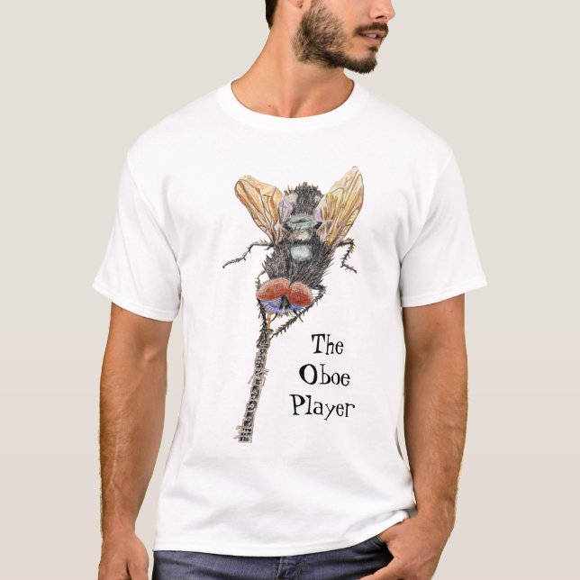 Der Oboe Player T-Shirt (Vorderseite)