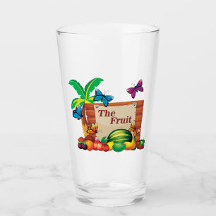 Der Obst-Trinkbehälter Glas