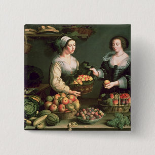 Der Obst- und GemüseVerkäufer Button