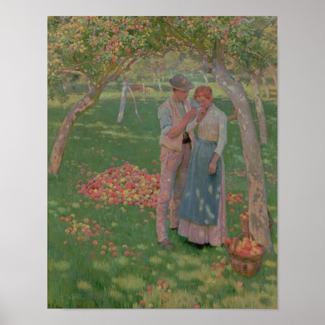 Der Obstgarten Poster (Vorne)