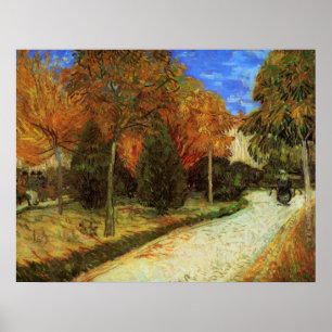 Der öffentliche Park in Arles von Vincent van Gogh Poster