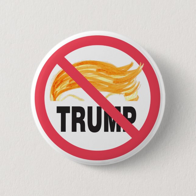 Der offizielle Knopf NO TRUMP ZONE. Button (Vorderseite)