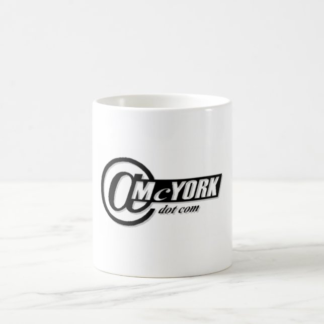 Der offizielle @Mcyork Dot Com Kaffeetasse (Mittel)