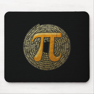 Der Offizielle pi 3.14 Spiral Pi-Tag für Mathe-Ner Mousepad