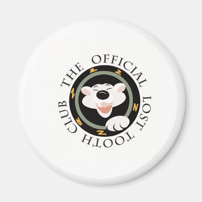 Der Offizielle Tooth Club Magnet (Vorne)