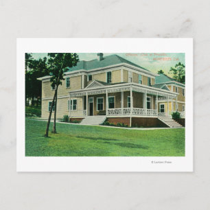 Der Offiziersclub beim Presidio Postkarte