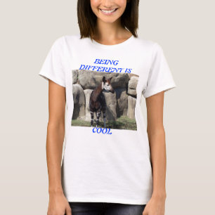 der Okapi, der unterschiedlich ist, ist cool T-Shirt