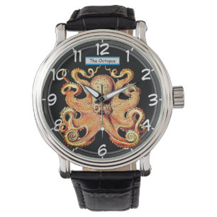 Der Oktopus Armbanduhr