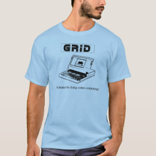 Der Ol Gitter-Kompass, der Pate der Laptops T-Shirt