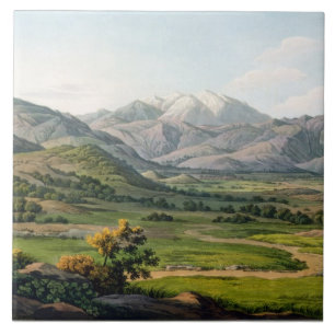 Der Olymp, wie zwischen Larissa und Kuchen Fliese