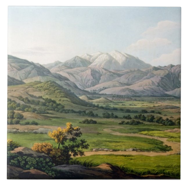 Der Olymp, wie zwischen Larissa und Kuchen Fliese (Vorderseite)