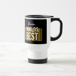 Der Onkelindividueller Name Grunge-Text A16 der Reisebecher