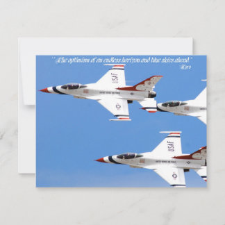 Der Optimismus eines endlosen Horizonts und blauer