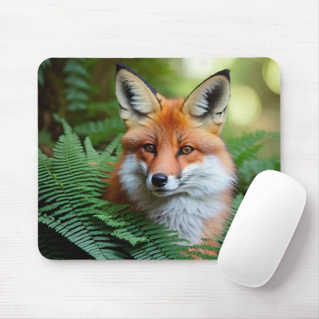 Der orange Fuchs, die Maus-Pad Mousepad (Mit Mouse)