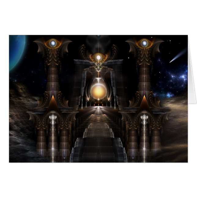 Der Orb des Fraktals Acrellis Art (Vorderseite (Horizontal))