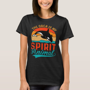 Der Orca ist mein Geist, mein Tier Orca T-Shirt