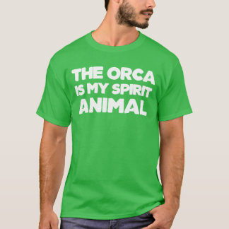 Der Orca ist mein Seelentier Junge T-Shirt