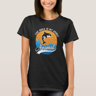 Der Orca ist mein spirituelles Tier Vintage Schwer T-Shirt