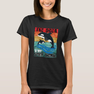 Der Orca ist mein Spirituosen-Orca T-Shirt