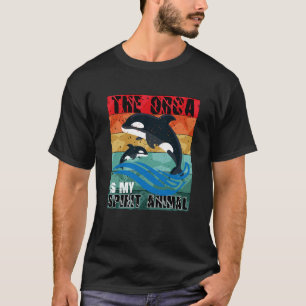 Der Orca ist mein Spirituosen-Orca T-Shirt
