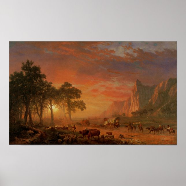 Der Oregon Trail Poster (Vorne)