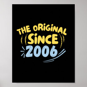 Der Original seit 2006 Aufkleber Poster