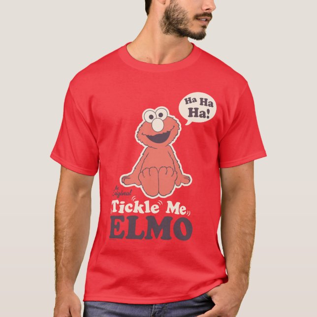 Der Original Tickle Me Elmo T-Shirt (Vorderseite)