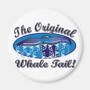 Der Original-Wal-Schwanz Magnet