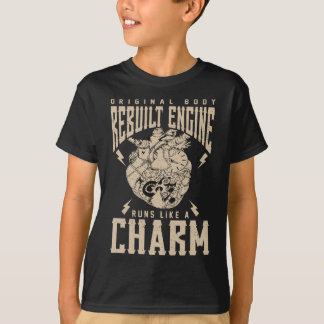 Der originale Motor für den Body-Rebuilt läuft wie T-Shirt