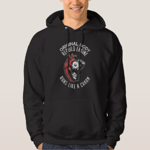 Der originale Motor für den Körperaufbau funktioni Hoodie