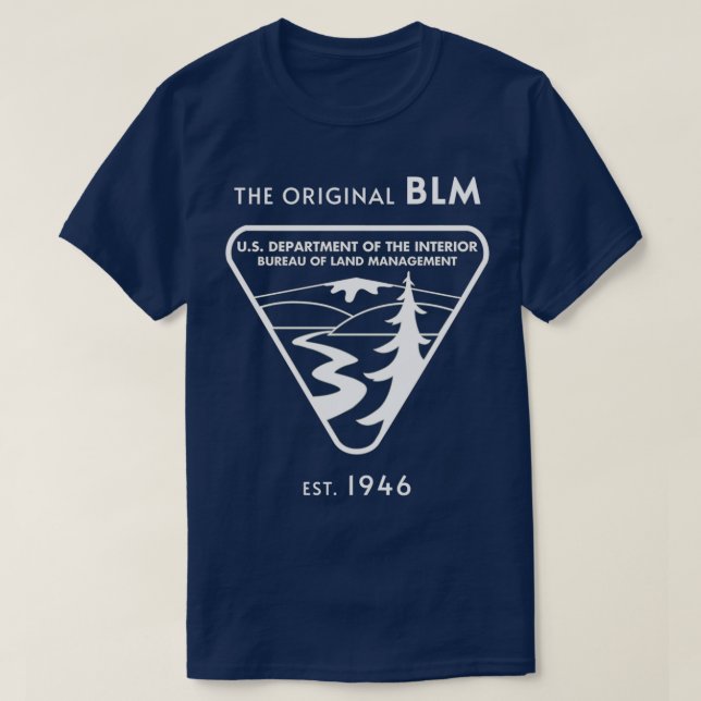 Der originelle BLM-Test T-Shirt (Design vorne)