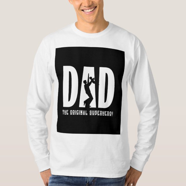 Der originelle Superheld T-Shirt (Vorderseite)