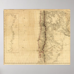 Der Orinoco, Venezuela, Kolumbien Poster