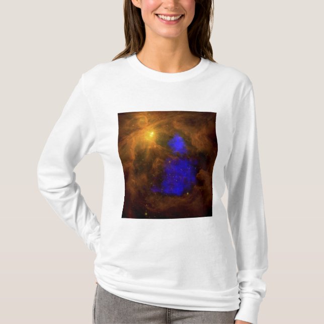 Der Orion-Nebel im Infrarot T-Shirt (Vorderseite)