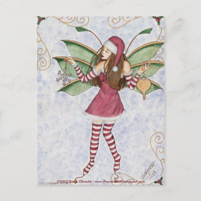 Der Ornament Hanger I von Dawn Obrecht, ©2007 Da.. Postkarte (Vorderseite)