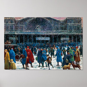 Der Ostbahnhof Der berühmte Visuelle Kunstkomplex  Poster