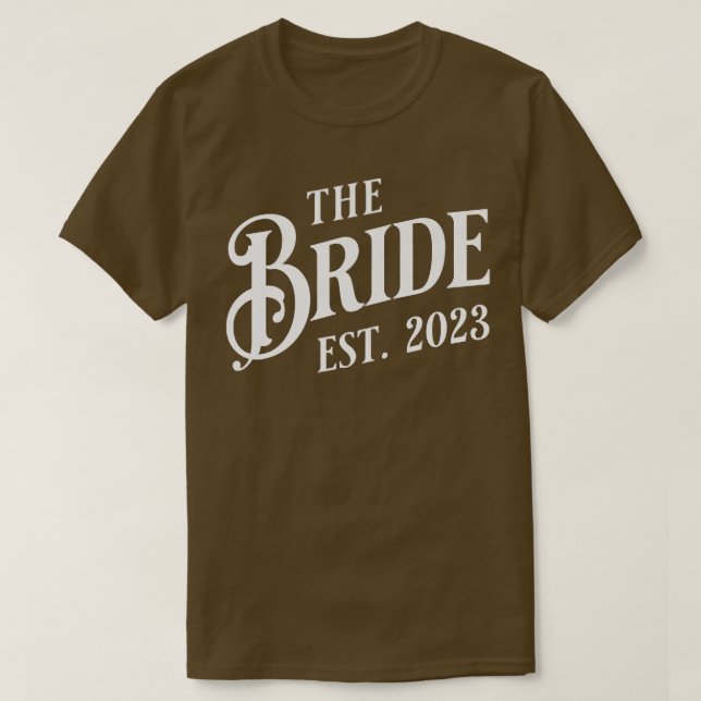 Der Osten der Braut T-Shirt (Design vorne)