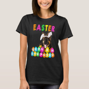 Der Ostereutsche Schäferhund Osterhase Deutscher S T-Shirt