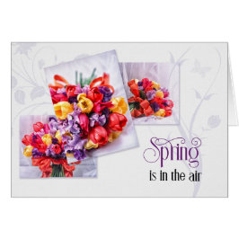 Der Ostertulpen Frühling ist in der Luft Bright Bo