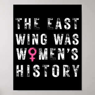 Der Ostflügel war feministische Geschichte der Fra Poster
