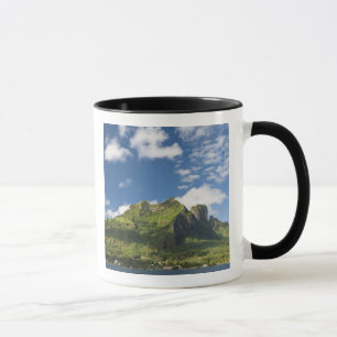 Der Otemanu und die schönen Landschaften von Bora  Tasse