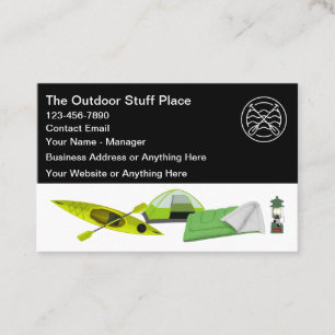 Der Outdoor-Versand Camping-Shop Visitenkarte
