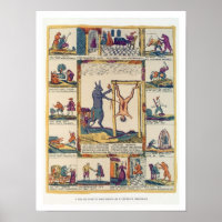 Der Ox bevorzugt einen Metzger, Russisch, Ende des