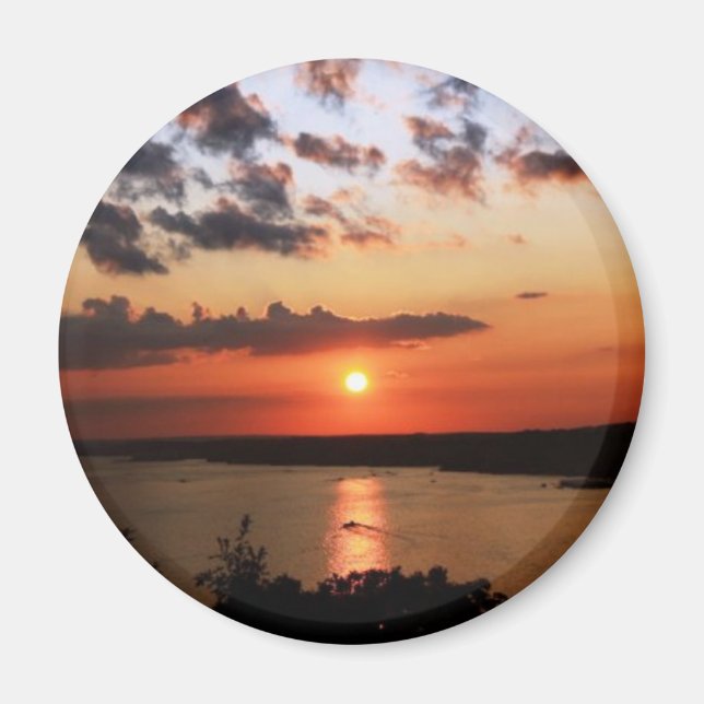 Der Ozarker See Magnet (Vorne)