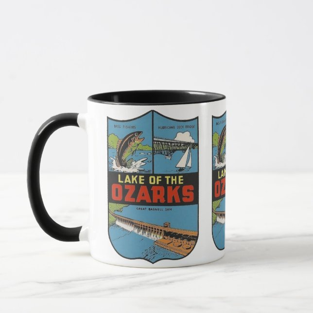 Der Ozarksee Tasse (Links)
