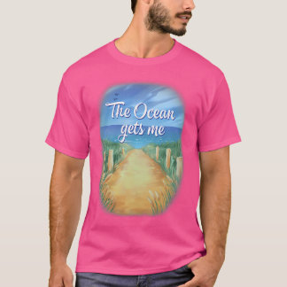 Der Ozean bringt mich in die Liebe des Strandes in T-Shirt