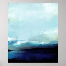 "Der Ozean" Coole, nautische Abstrakte Ozeanwellen