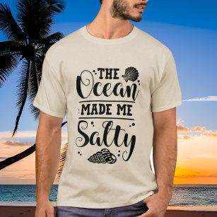 Der Ozean machte mich zu einem heiligen Kunst-Stra T-Shirt