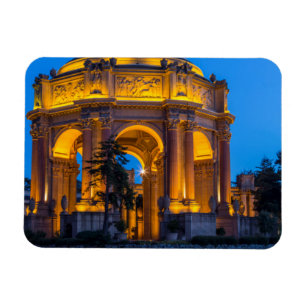 Der Palace Of Fine Arts bei Tagesanbruch Magnet