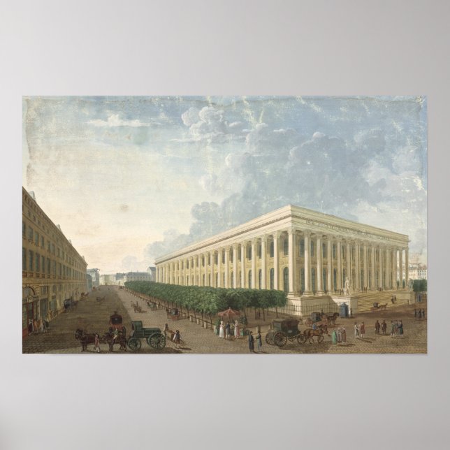 Der Palais de la Bourse Poster (Vorne)